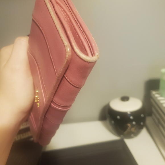 Pink Prada double snap wallet - Picture 6 of 12